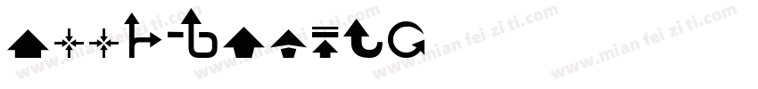 ArrowText字体转换