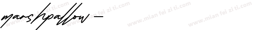 marshpallow字体转换