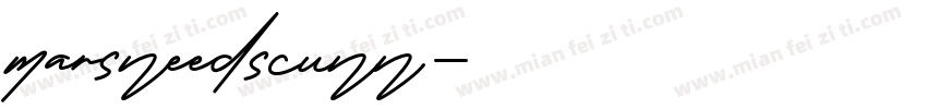 marsneedscunn字体转换