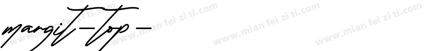 margit-top字体转换