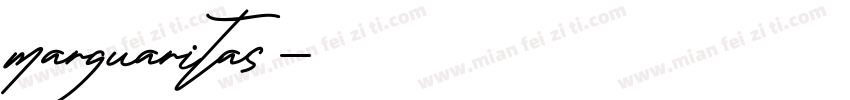 marguaritas字体转换