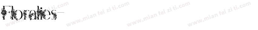Floralies字体转换