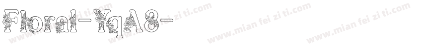 Flora1-YqA8字体转换