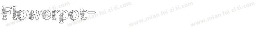 Flowerpot字体转换