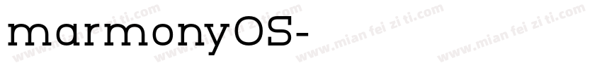 marmonyOS字体转换