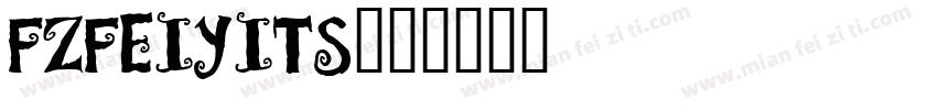 FZFEIYITS字体转换