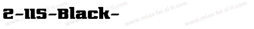 2-115-Black字体转换