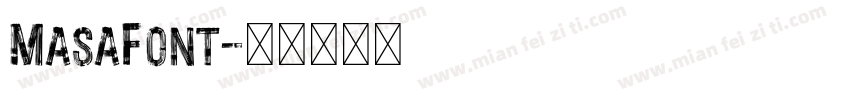 MasaFont字体转换