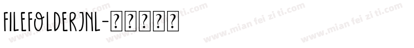 FileFolderJNL字体转换