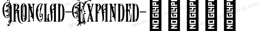 Ironclad-Expanded字体转换