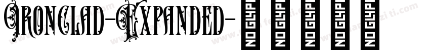 Ironclad-Expanded字体转换