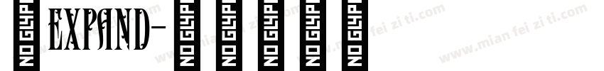 武expand字体转换