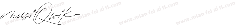 musiQwik字体转换