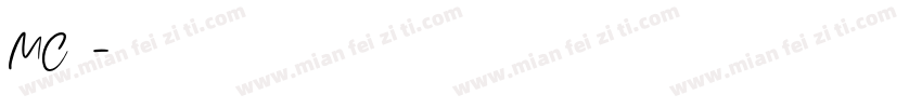 MC字体字体转换