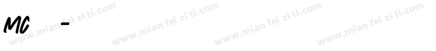 MC字体字体转换