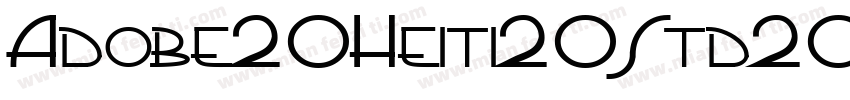 Adobe20Heiti20Std20R-4135字体转换