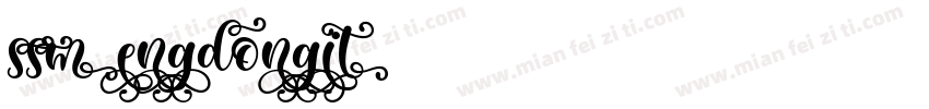 SSMengDongiT字体转换