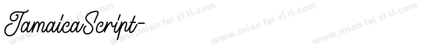 JamaicaScript字体转换