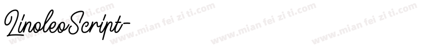 LinoleoScript字体转换