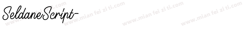 SeldaneScript字体转换