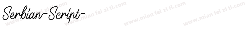 Serbian-Script字体转换