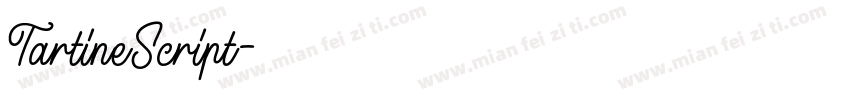 TartineScript字体转换