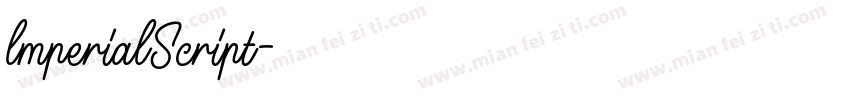 lmperialScript字体转换