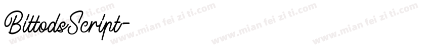 BittodsScript字体转换