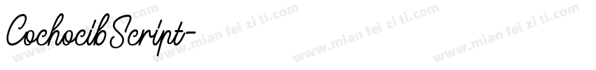 CochocibScript字体转换