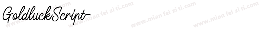 GoldluckScript字体转换