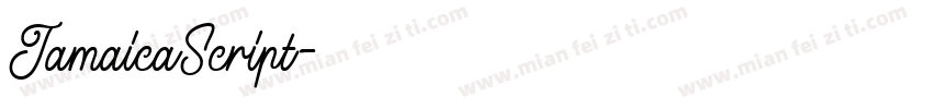 JamaicaScript字体转换