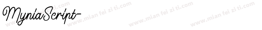 MyniaScript字体转换