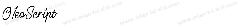 O1eoScript字体转换