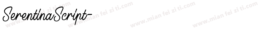 SerentinaScript字体转换
