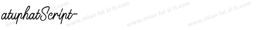 atuphatScript字体转换