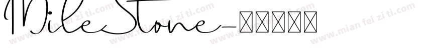 MileStone字体转换