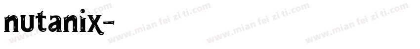 nutanix字体转换