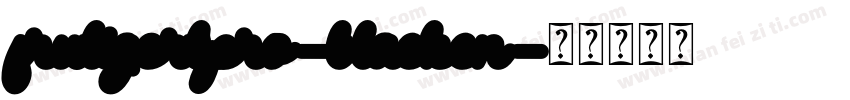 frutigertpro-blackcn字体转换