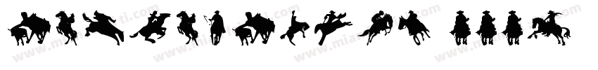 CowboyClips-xxX5字体转换