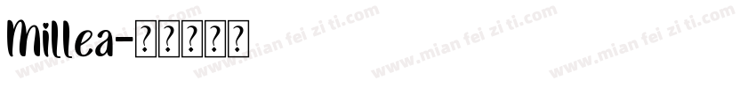 Millea字体转换