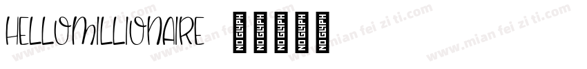 HelloMillionaire字体转换