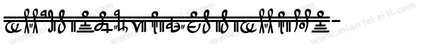 CrystalVibesScript字体转换