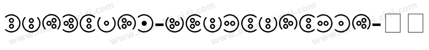 univers4-condensedli字体转换