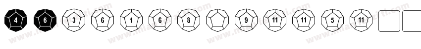 DFcraftyu-w5字体转换