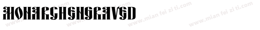 MonarchEngraved字体转换