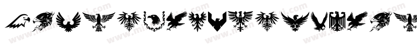 EagleStrike3DItalic-ydJV字体转换
