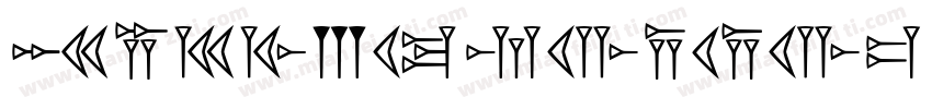 EasyNovember-mayv字体转换