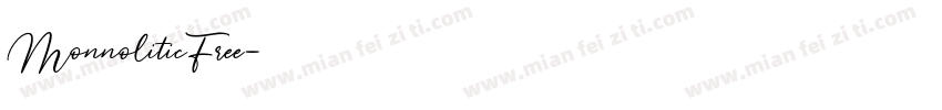 MonnoliticFree字体转换