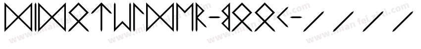 DidotElder-Book字体转换