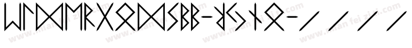 Eldergodsbb-RJno字体转换